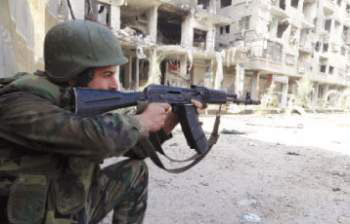 الجيش أمن طريق مطار دمشق الدولي ويعتمد العمليات الخاطفة في جوبر
