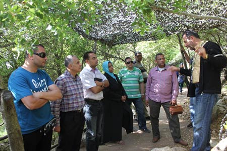 وفد من حزب &rsquo;غد الثورة&rsquo; المصري يزور معلم مليتا