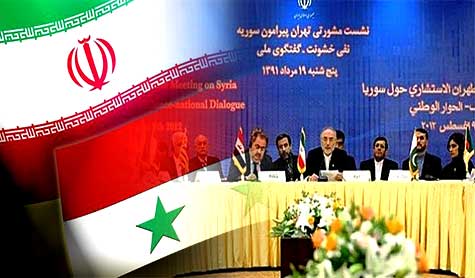 اختتام أعمال مؤتمر طهران الدولي حول سوريا