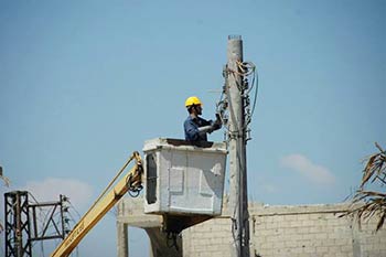 ورشة إعادة إعمار القصير تنفض غبار الإرهاب!