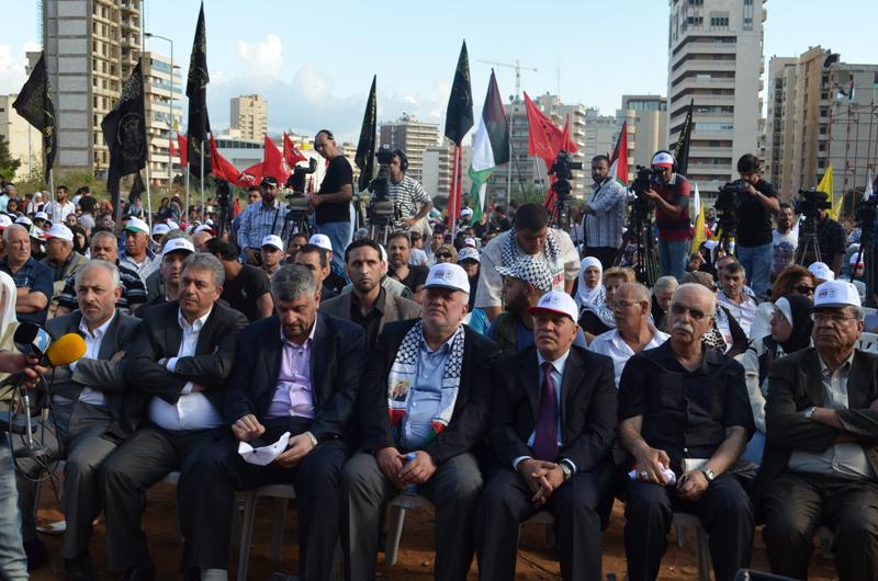 الفصائل الفلسطينية في لبنان أحيت ذكرى النكبة