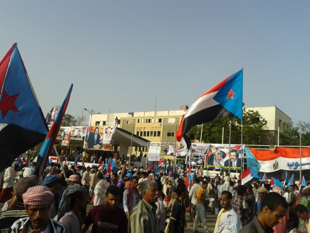 مليونية سابعة للحراك الجنوبي في 
عدن