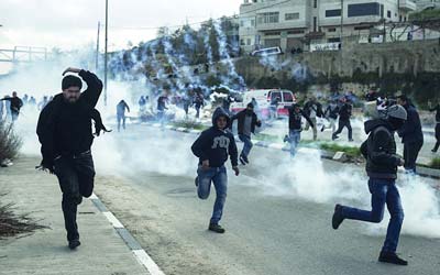  جيش الاحتلال يفرّق تظاهرات في الضفة الغربية