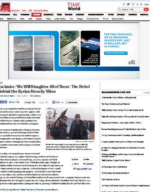 المعارضون السوريون آكلو لحوم البشر!