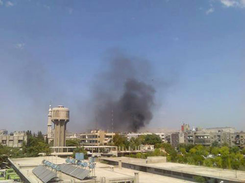 دمشق تستيقظ على تفجيرين ارهابيين