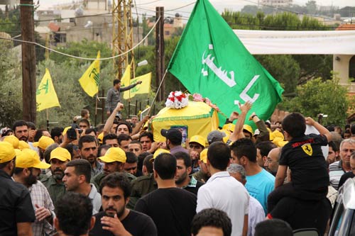  حزب الله شيّع الشهيد المجاهد محمد نور الدين