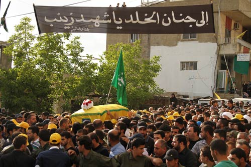  حزب الله شيّع الشهيد المجاهد محمد نور الدين