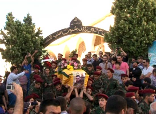 حزب الله شيّع كوكبة من الشهداء  