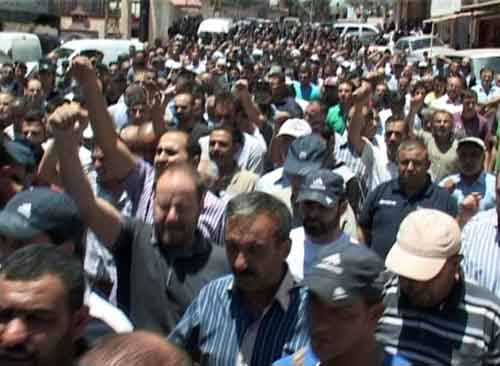 تشييع الشهداء في الجيش صالح واليوسف وحمزة والمصري