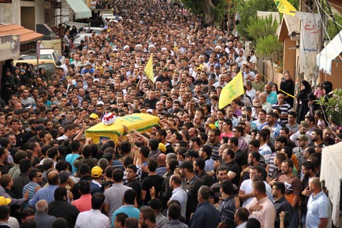  حزب الله شيّع الشهيد المجاهد محمد نور الدين