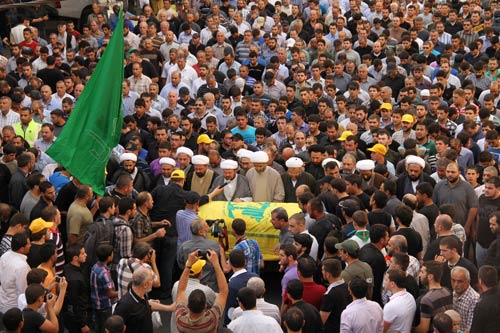  حزب الله شيّع الشهيد المجاهد محمد نور الدين
