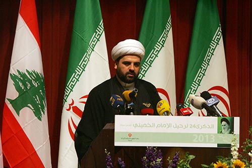 السفارة الايرانية أحيت الذكرى الـ24 لرحيل الإمام الخميني 