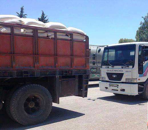 محافظة حلب ترسل أطنان من المؤن إلى حلب