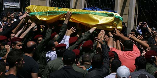 حزب الله شيّع كوكبة من الشهداء  