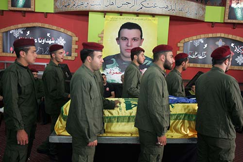 حزب الله شيّع كوكبة من الشهداء  