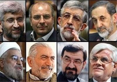 التفاعل والقواسم المشتركة للمرشحين الإيرانيين مع الناس