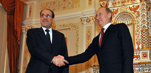 المالكي في روسيا للمرة الثانية 