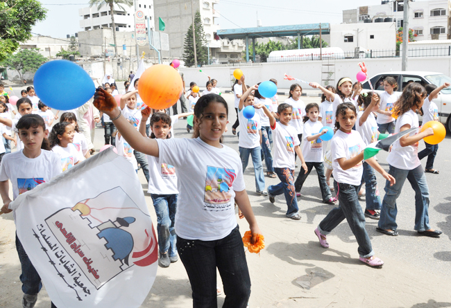 المخيمات الصيفية في قطاع غزة: فرصة للترويح 