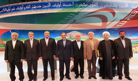 المناظرات التلفزيونية تلهب حماس الشعب الايراني