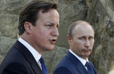 بوتين يبحث مع كاميرون اليوم الأزمة السورية