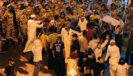 تواصل الاحتجاجات بالسعودية للافراج عن المعتقلين
