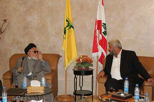  السيد محمد بحر العلوم زار معلم مليتا على رأس وفد ضم شخصيات علمائية وفكرية 