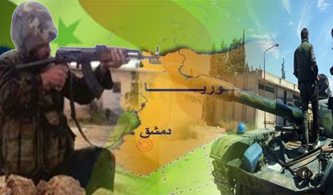 الجيش السوري يبدأ عملية عسكرية لاستعادة قرية الضبعة