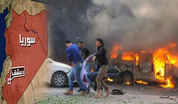 دمشق تستيقظ على تفجيرين ارهابيين