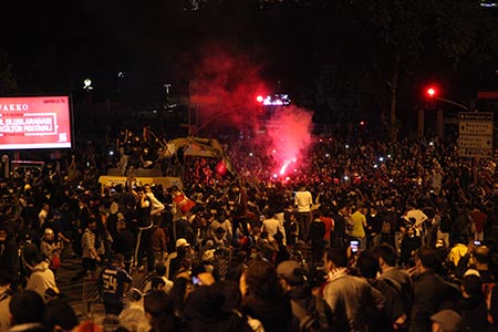 متظاهرو تركيا: لا تراجع