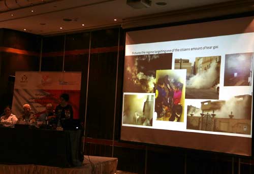 موت بطيء للمتظاهرين البحرينيين في الغازات السامة