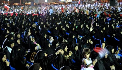تظاهرات حاشدة في البحرين رفضاً للتعذيب 