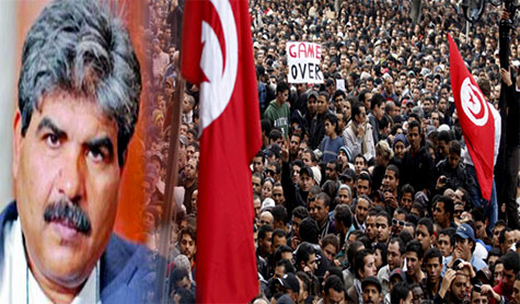 الآلاف يشيّعون البراهمي في جنازة وطنية