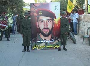 تشييع الشهيد محمد ياغي في بعلبك
