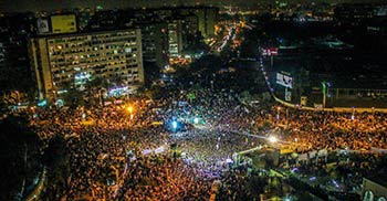 تجمع رابعة العدوية .. المطالبة بالشرعية! مصر بين السيّىء والأسوأ والأكثر سوءاً