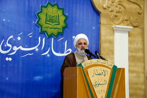 نائب الامين العام لحزب الله: الحملة على الجيش جزء من سياسة تعطيل البلد