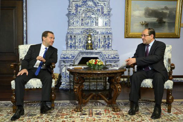 المالكي: لدى روسيا والعراق امكانيات كبيرة للتعاون