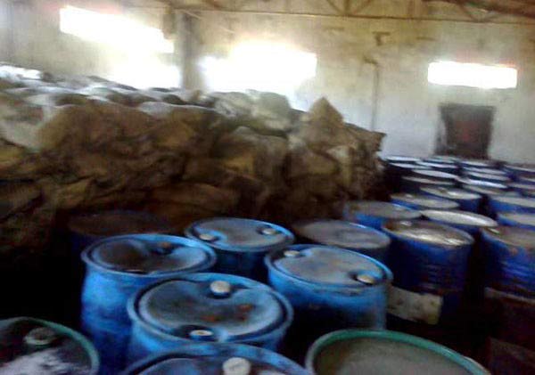 من المواد الكيميائية الخطيرة المضبوطة في بانياس الجيش يحرز المزيد من التقدم في دمشق وريفها