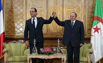 الزيارة الحالية كان يفترض ان تتم خلال زيارة اولاند للدول المغاربية سابقا فرانسوا أولاند في تونس :زيارة متأخرة جداً فرضتها المصالح