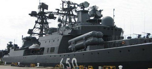 روسيا ترسل سفينة استطلاع قبالة سواحل سوريا
