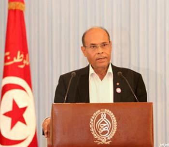 المرزوقي ... وضيق الصدر من المعارضة الرئاسة التونسية تسلّط القضاء على ’المحرّضين على الانقلابات’
