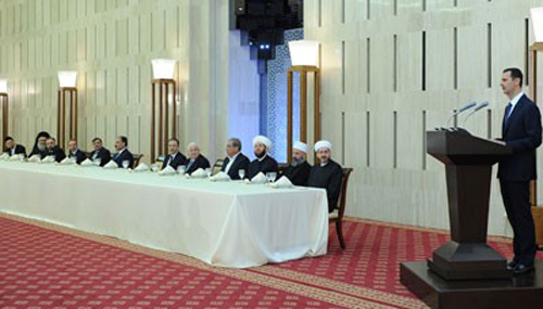 الاسد: الحل &rsquo;ضرب الارهاب بيد من حديد&rsquo;