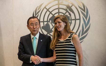 السفيرة الأمريكية الجديدة في الأمم المتحدة تدعو للتصدي للإرهاب في سورية