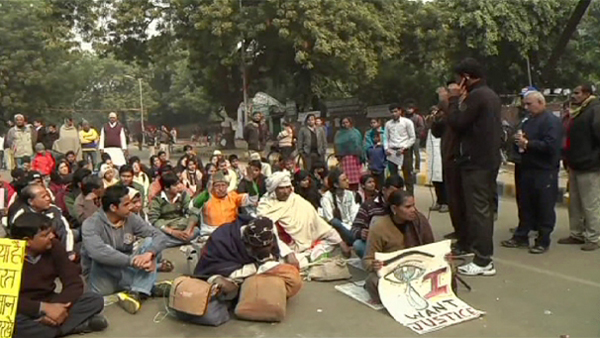 تظاهرات في الهند تطالب بالحرية