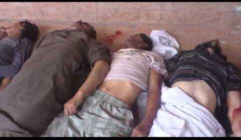 مجزرة جديدة بحق المدنيين بحمص