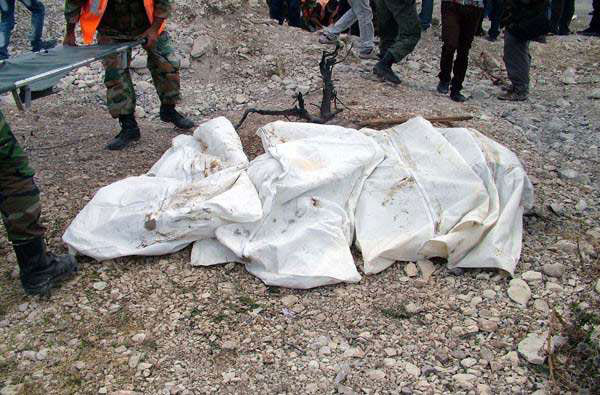 &rsquo;مقبرة جماعية&rsquo; جديدة في ريف اللاذقية