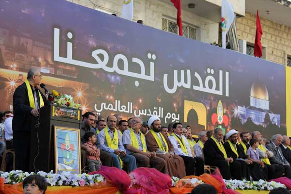 كشافة المهدي (عج) تحيي يوم القدس العالمي في النبطية