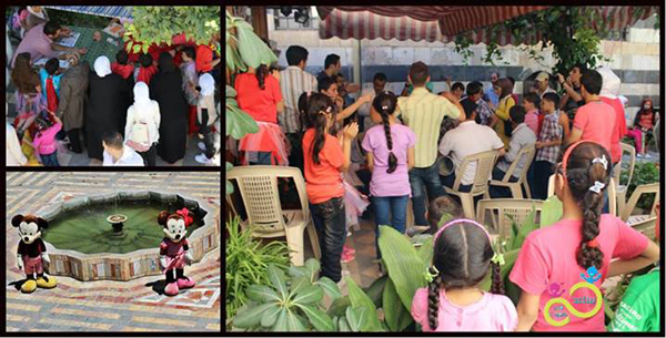 كيف احتقل اطفال سوريا بعيد فطر