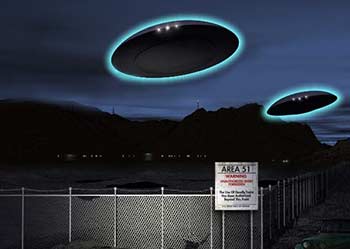 كشف سرّ الاطباق الطائرة في سماء صحراء نيفادا عام 1955