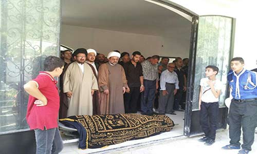 الجنوب شيّع عدداً من شهداء التفجير الارهابي في الرويس