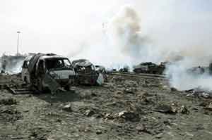 انفجار عبوات ناسفة في محافظة حمص